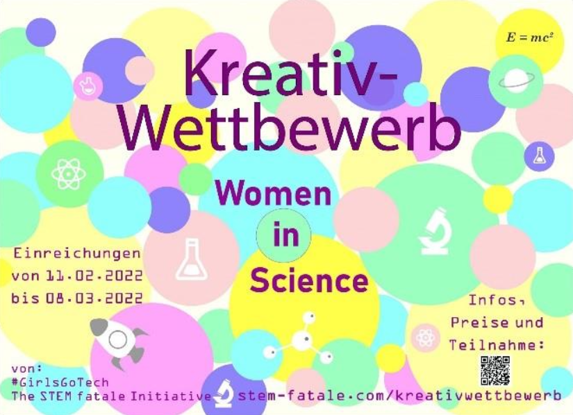 Women in Science-Kreativwettbewerb von Stem-fatale